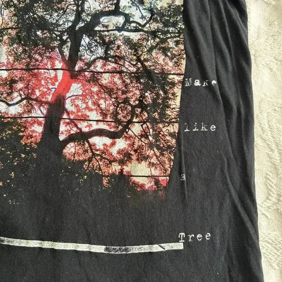 American Eagle Y2K Black cotton short sleeve T-shirt 20x29 Men’s M Vintage Fit - Picture 2 of 8